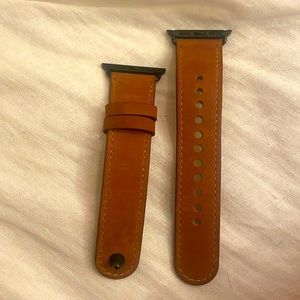 Apple Watch brown band